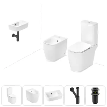 Набор для туалета 5 в 1 Lavinia Boho Bell Pro 202008907