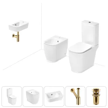 Набор для туалета 5 в 1 Lavinia Boho Bell Pro 202008908