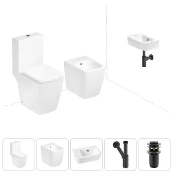 Набор для туалета 5 в 1 Lavinia Boho Aveo 202008932