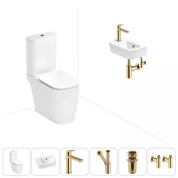 Набор для туалета 6 в 1 Lavinia Boho Bell Pro 202008637