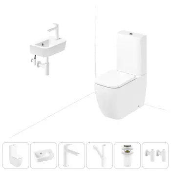 Набор для туалета 6 в 1 Lavinia Boho One 202008619