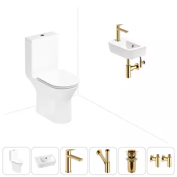 Набор для туалета 6 в 1 Lavinia Boho Elegant 202008657