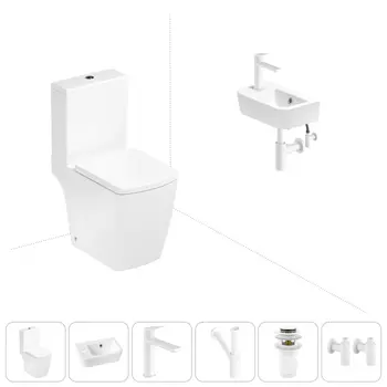 Набор для туалета 6 в 1 Lavinia Boho Aveo 202008649