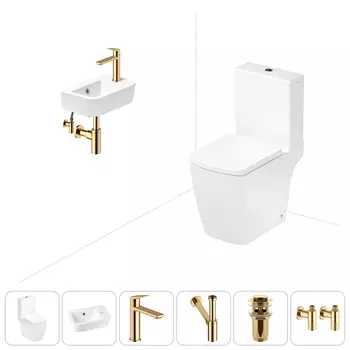 Набор для туалета 6 в 1 Lavinia Boho Aveo 202008602