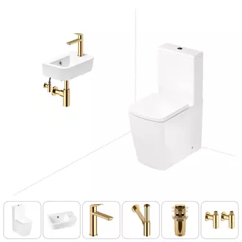 Набор для туалета 6 в 1 Lavinia Boho Aveo 202008607