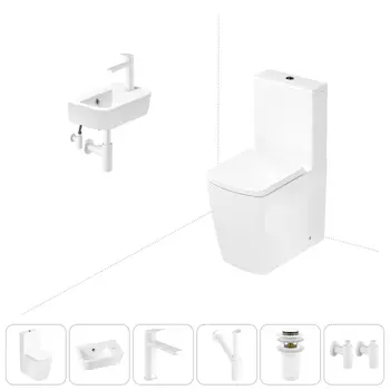 Набор для туалета 6 в 1 Lavinia Boho Aveo 202008609