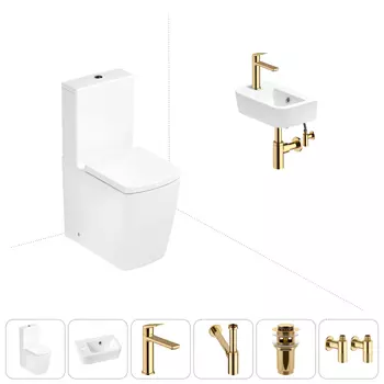 Набор для туалета 6 в 1 Lavinia Boho Aveo 202008652