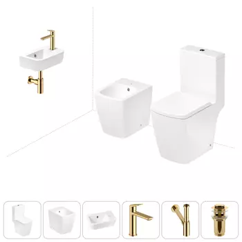 Набор для туалета 6 в 1 Lavinia Boho Aveo 202008953