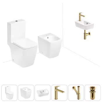 Набор для туалета 6 в 1 Lavinia Boho Aveo 202008973