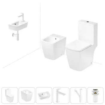 Набор для туалета 6 в 1 Lavinia Boho Aveo 202008955