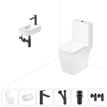 Набор для туалета 6 в 1 Lavinia Boho Aveo 202008601