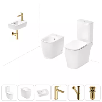 Набор для туалета 6 в 1 Lavinia Boho Bell Pro 202008948