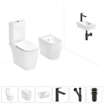 Набор для туалета 6 в 1 Lavinia Boho Bell Pro 202008967