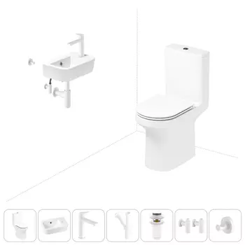 Набор для туалета 7 в 1 Lavinia Boho Grance Hill 202008779