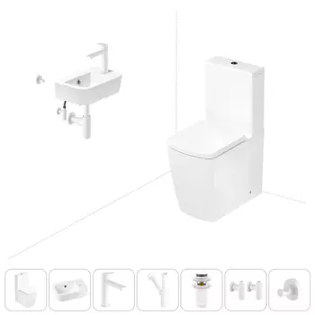 Набор для туалета 7 в 1 Lavinia Boho Aveo 202008789