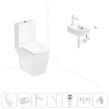 Набор для туалета 7 в 1 Lavinia Boho Aveo 202008829