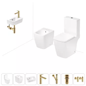 Набор для туалета 7 в 1 Lavinia Boho Aveo 202008993