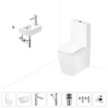 Набор для туалета 7 в 1 Lavinia Boho Aveo 202008785