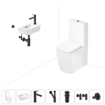 Набор для туалета 7 в 1 Lavinia Boho Aveo 202008786