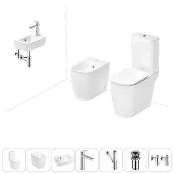 Набор для туалета 7 в 1 Lavinia Boho Bell Pro 202008986