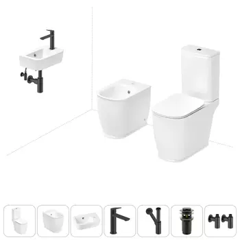 Набор для туалета 7 в 1 Lavinia Boho Bell Pro 202008987