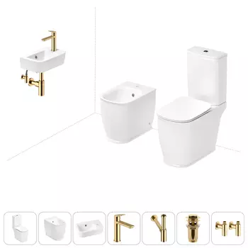 Набор для туалета 7 в 1 Lavinia Boho Bell Pro 202008988