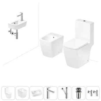 Набор для туалета 7 в 1 Lavinia Boho Aveo 202008991