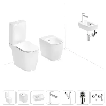 Набор для туалета 7 в 1 Lavinia Boho Bell Pro 202009006