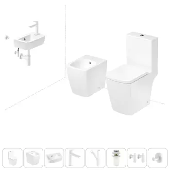 Набор для туалета 8 в 1 Lavinia Boho Aveo 202009075