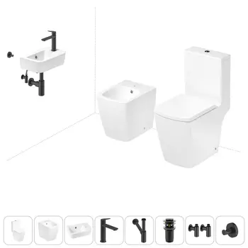 Набор для туалета 8 в 1 Lavinia Boho Aveo 202009072