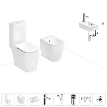 Набор для туалета 8 в 1 Lavinia Boho Bell Pro 202009086