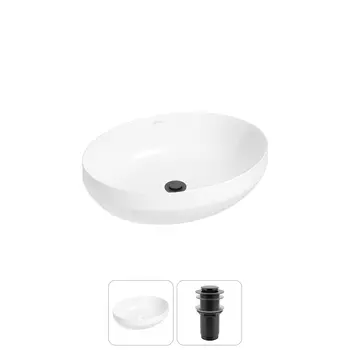 Раковина накладная Wellsee Air Gap R 20212390R в наборе 2 в 1