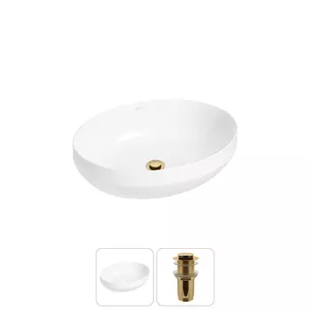 Раковина накладная Wellsee Air Gap R 20212391R в наборе 2 в 1