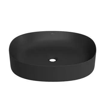 Раковина накладная Wellsee Belle Spa 2.0 335806000 черная матовая