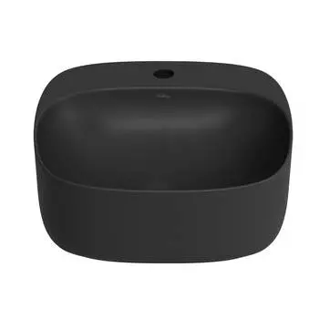 Раковина накладная Wellsee Id?al 326904000 черная матовая