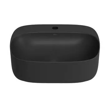 Раковина накладная Wellsee Id?al 326907000 черная матовая