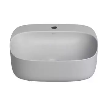 Раковина накладная Wellsee Id?al 326908000 серая