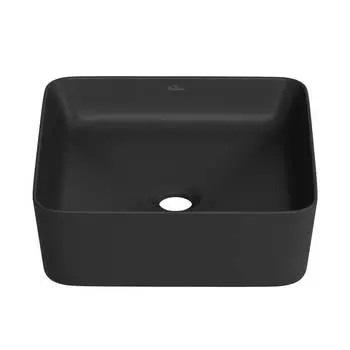 Раковина накладная Wellsee Mint 338103000 черная матовая