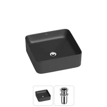 Раковина накладная Wellsee Mint 20212465R в наборе 2 в 1