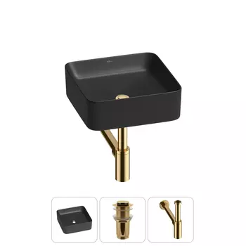 Раковина накладная Wellsee Mint 20212470R в наборе 3 в 1