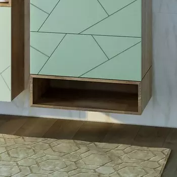 Ниша для тумбы Бриклаер Кристалл 70 дуб гранж песочный