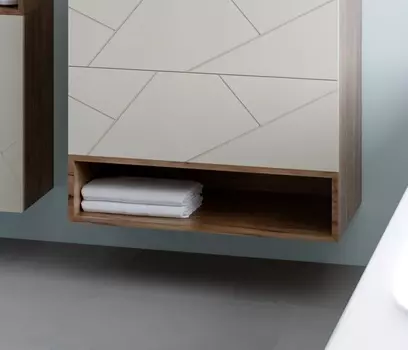 Ниша для тумбы Бриклаер Кристалл 80 дуб крафт табачный