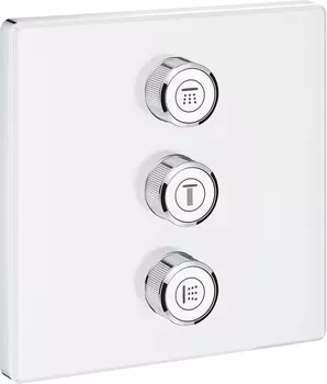 Переключатель потоков Grohe Grohtherm SmartControl 29158LS0 на 3 позиции, moon white