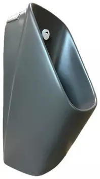 Писсуар SantiLine SL-6004MG с функцией электронного смыва, серый матовый