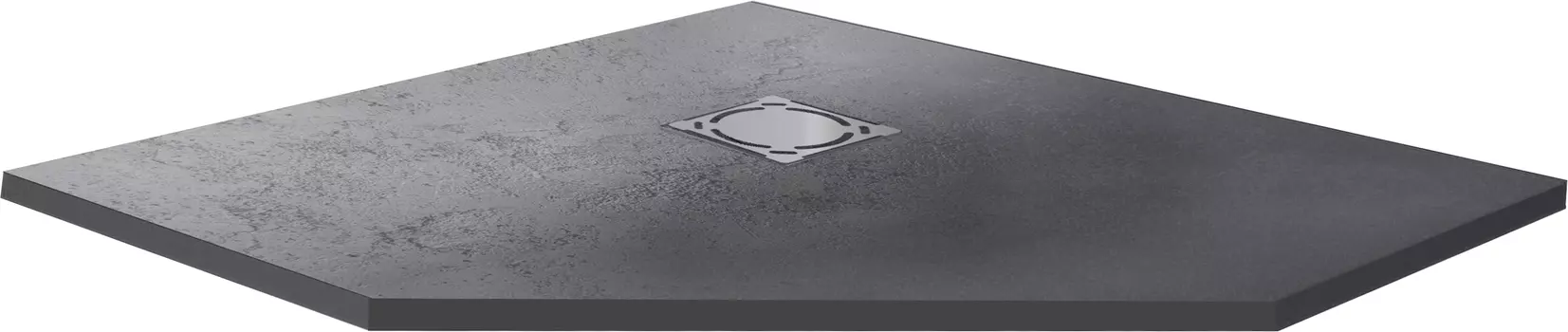 Поддон для душа RGW Stone Tray ST/T-0099G 90х90 трапеция, графит