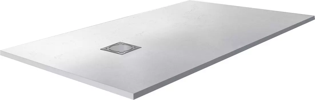 Поддон для душа RGW Stone Tray ST-0148W 80х140 белый, с сифоном