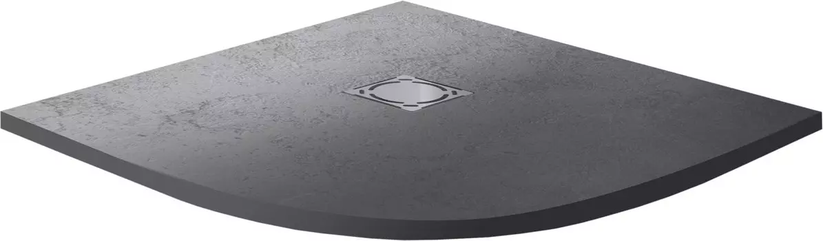Поддон для душа RGW Stone Tray ST/R-0100G 100х100 графит, с сифоном