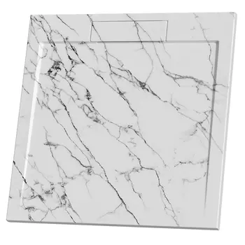 Поддон для душа RGW Stone Tray STL MW 90х90 белый мрамор