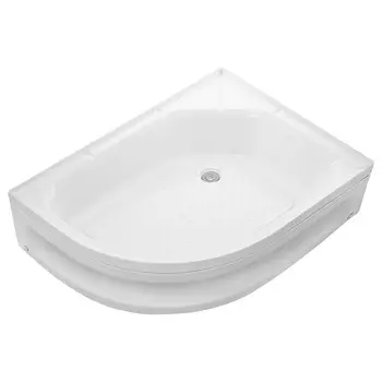 Поддон для душа River Wemor 100/70/24 R асимметричный, правый