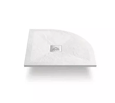 Поддон для душа Vincea VST-4SQ9012W-R белый матовый, правый